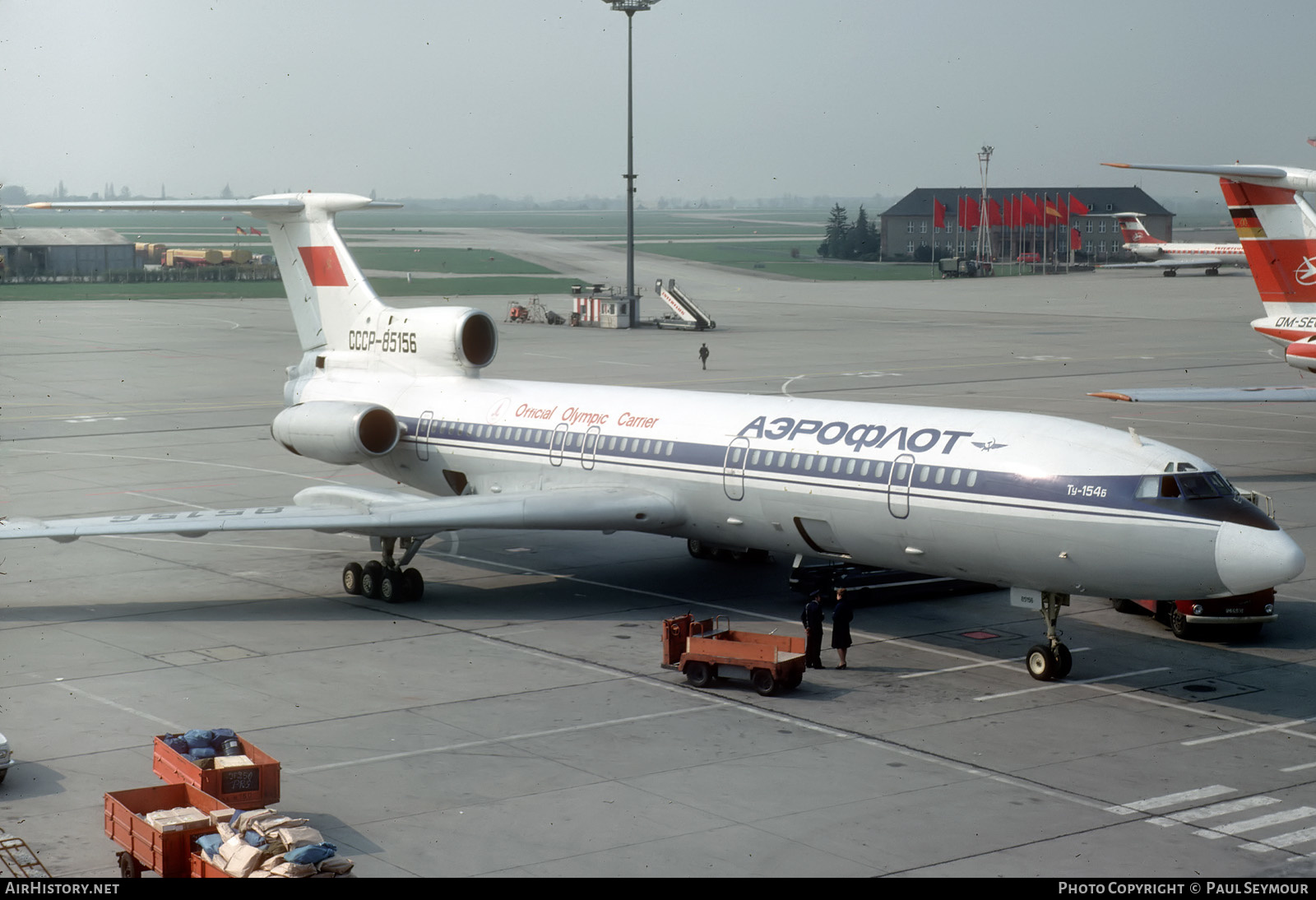 Aircraft Photo of CCCP-85156 | Tupolev Tu-154B | Aeroflot | AirHistory.net #276258