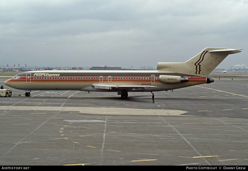 Aircraft Photo of N554PE | Boeing 727-227 | PeoplExpress | AirHistory.net #276282