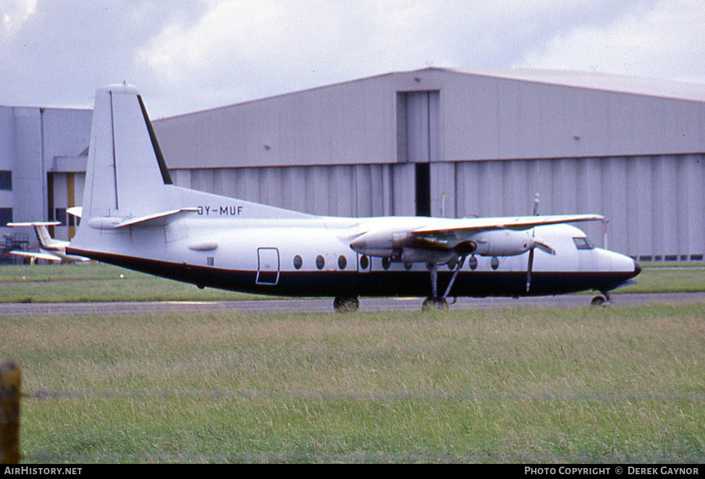 Aircraft Photo of OY-MUF | Fairchild F-27 | AirHistory.net #276283