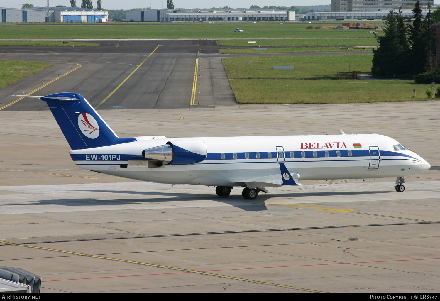 Aircraft Photo of EW-101PJ | Bombardier CRJ-100ER (CL-600-2B19) | Belavia | AirHistory.net #276296