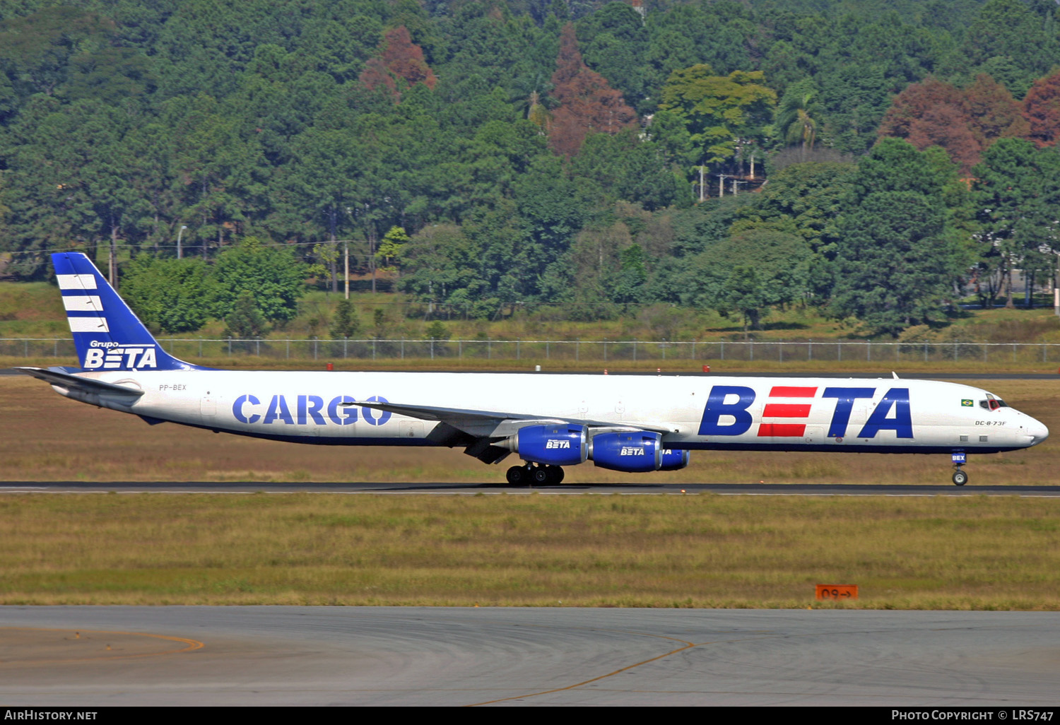 Aircraft Photo of PP-BEX | McDonnell Douglas DC-8-73CF | BETA Cargo | AirHistory.net #276298
