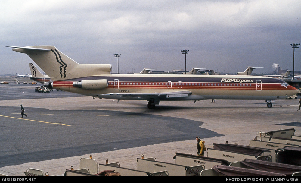 Aircraft Photo of N564PE | Boeing 727-227 | PeoplExpress | AirHistory.net #276311
