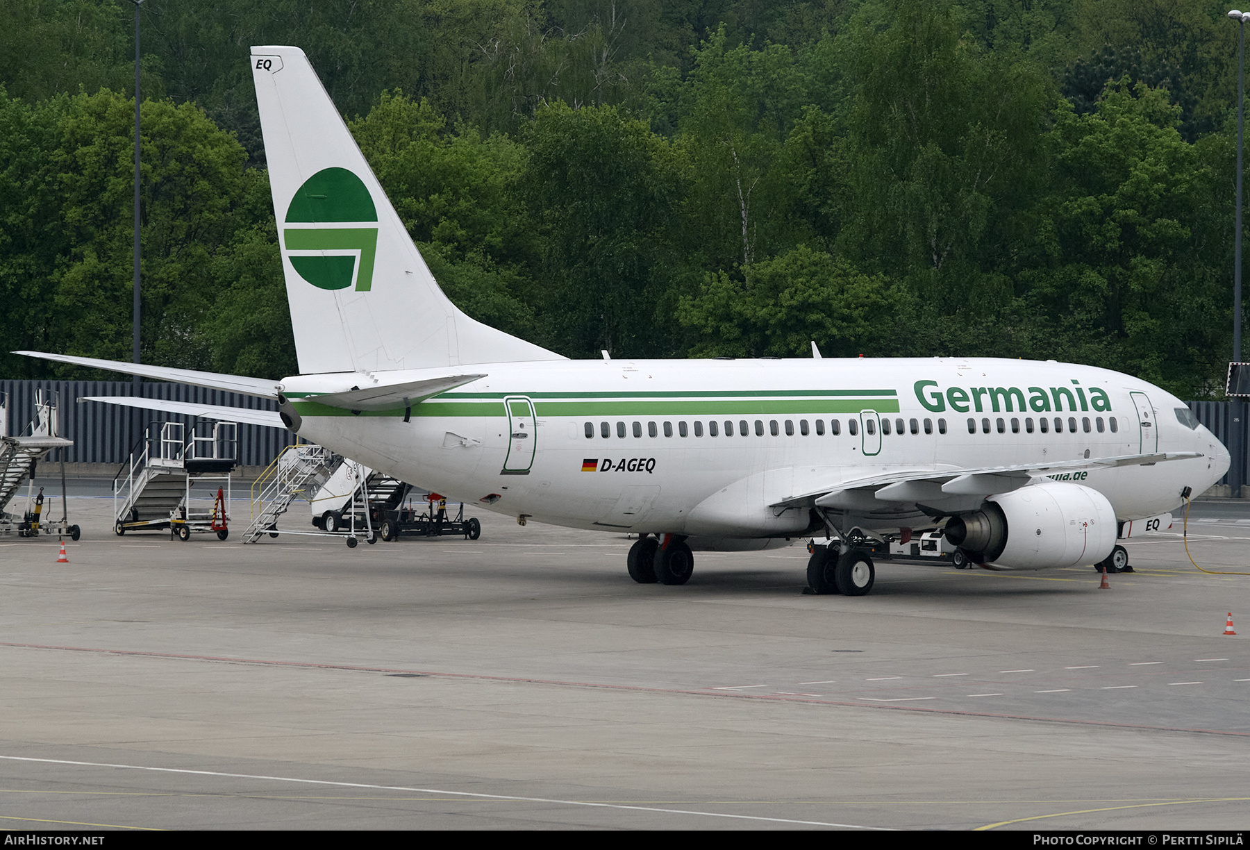 Aircraft Photo of D-AGEQ | Boeing 737-75B | Germania | AirHistory.net #276319
