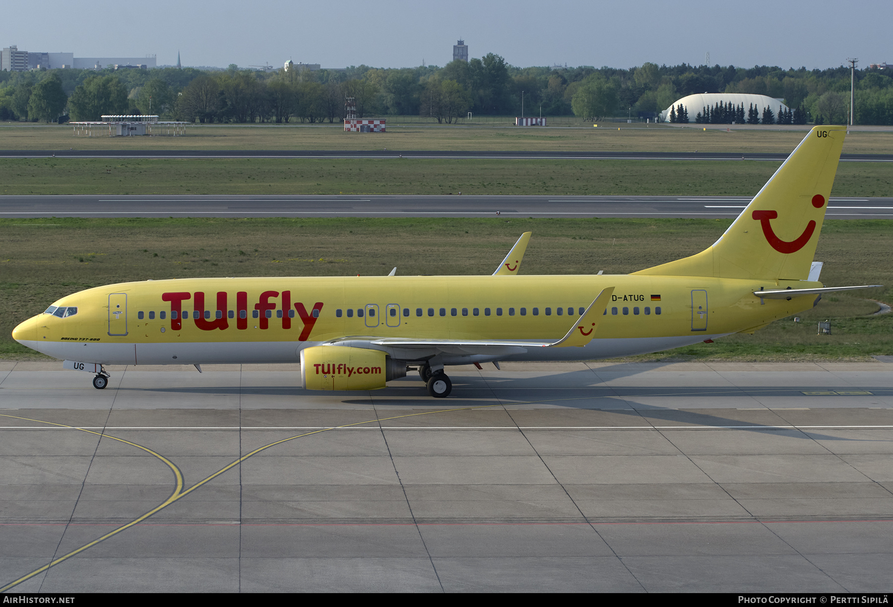 Aircraft Photo of D-ATUG | Boeing 737-8K5 | TUIfly | AirHistory.net #276320