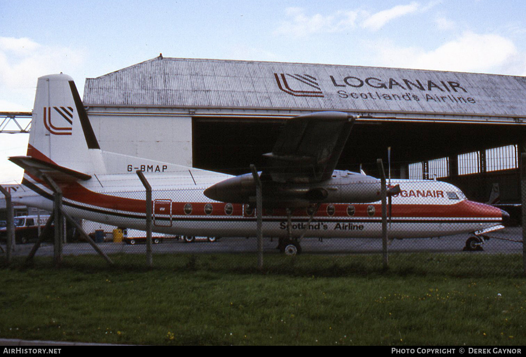 Aircraft Photo of G-BMAP | Fokker F27-200 Friendship | Loganair | AirHistory.net #276323