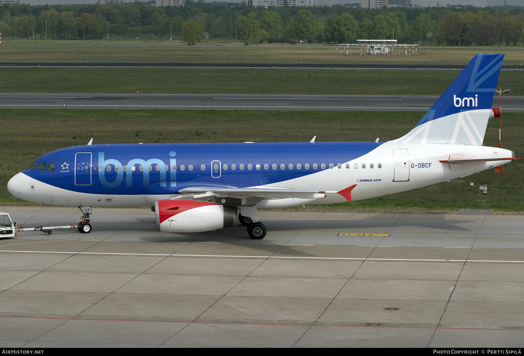 Aircraft Photo of G-DBCF | Airbus A319-131 | BMI - British Midland International | AirHistory.net #276336