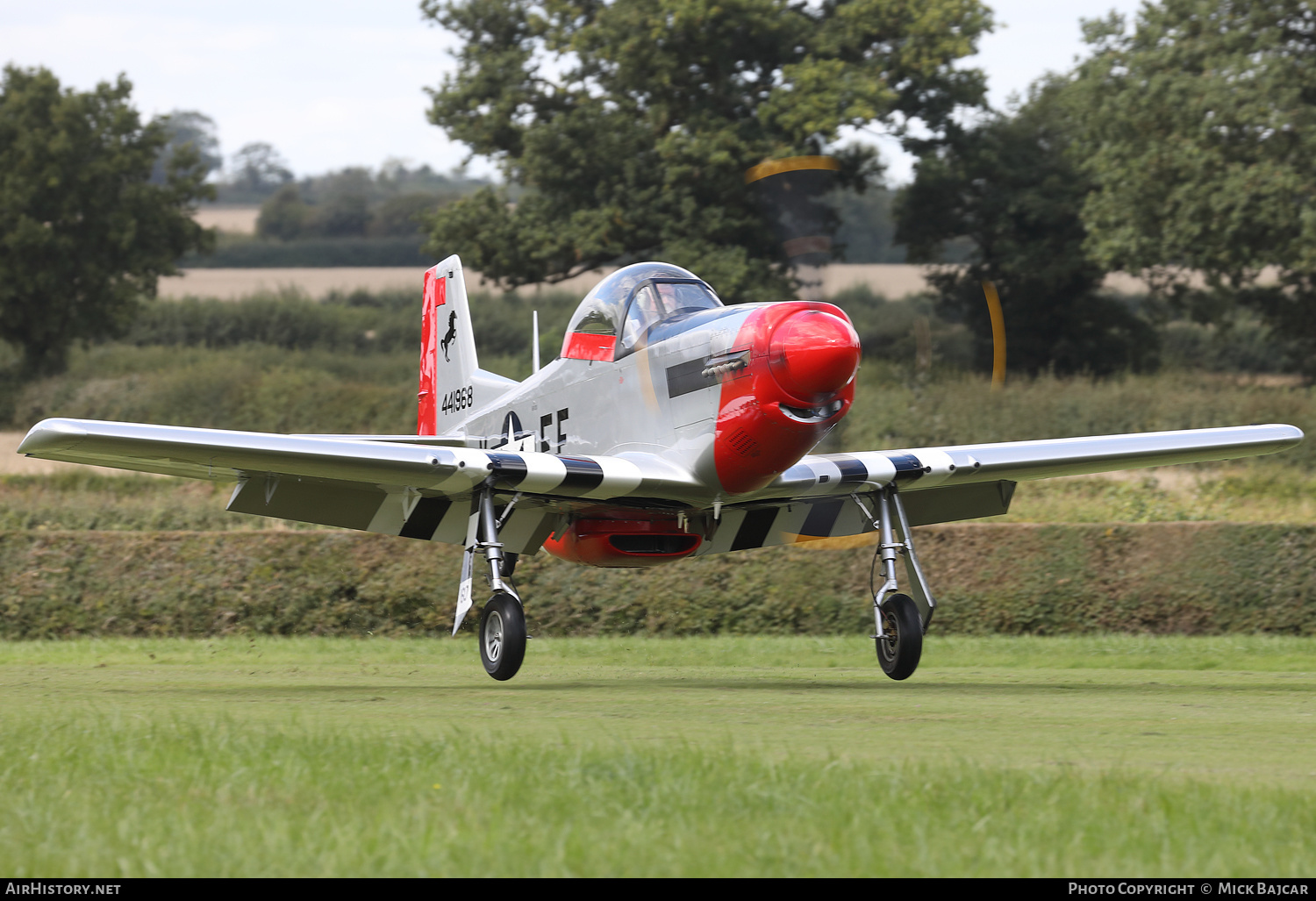 Aircraft Photo of G-FION / 441968 | Titan T-51 Mustang | USA - Air Force | AirHistory.net #276344