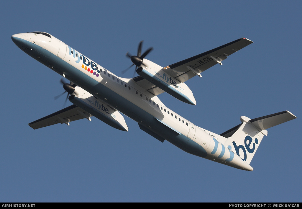 Aircraft Photo of G-JECK | Bombardier DHC-8-402 Dash 8 | Flybe | AirHistory.net #276355