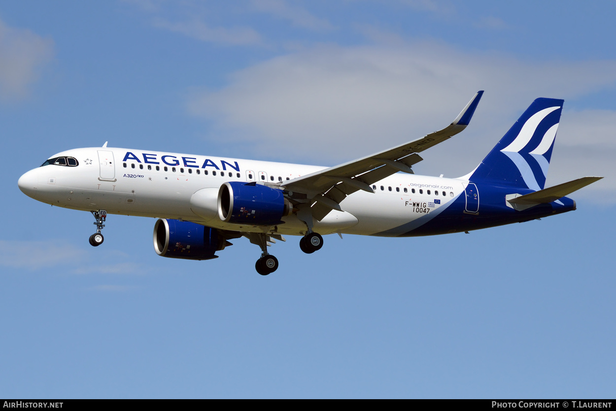 Aircraft Photo of F-WWIG | Airbus A320-271N | Aegean Airlines | AirHistory.net #276358