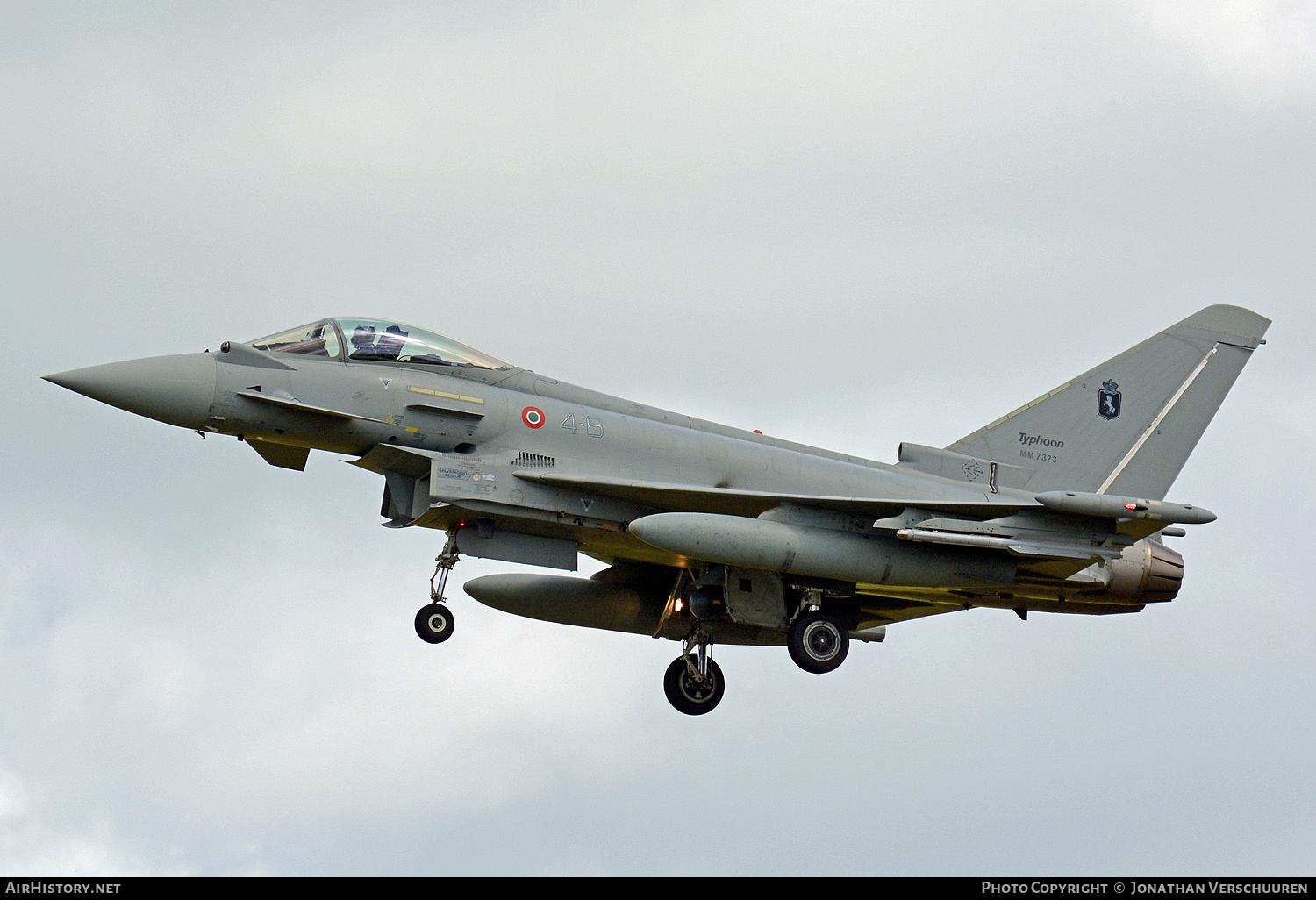 Aircraft Photo of MM7323 | Eurofighter F-2000A Typhoon | Italy - Air Force | AirHistory.net #276369