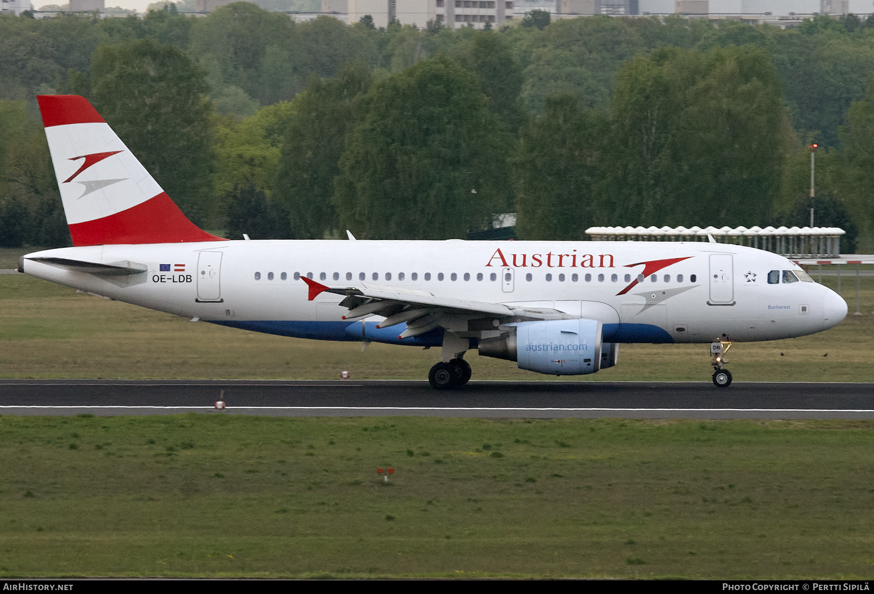 Aircraft Photo of OE-LDB | Airbus A319-112 | Austrian Airlines | AirHistory.net #276373
