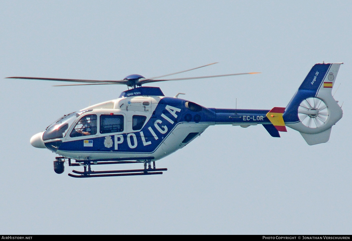Aircraft Photo of EC-LOR | Eurocopter EC-135P-2 | Policía | AirHistory.net #276377