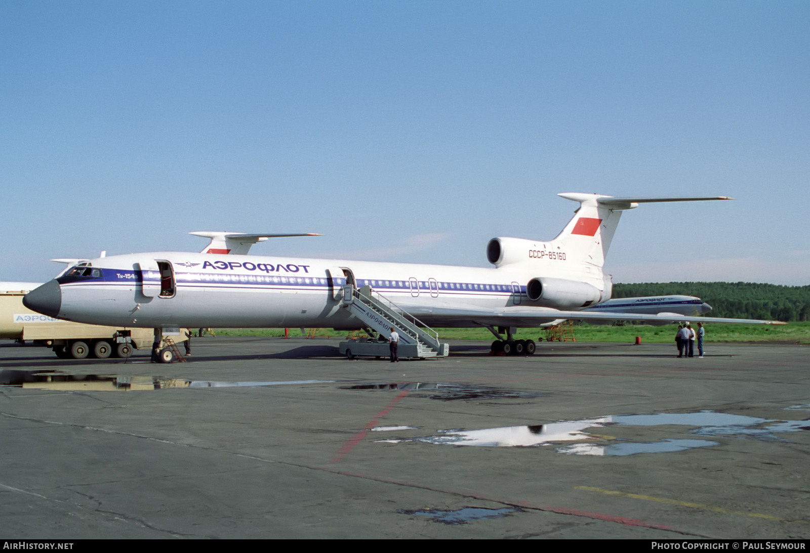 Aircraft Photo of CCCP-85160 | Tupolev Tu-154B | Aeroflot | AirHistory.net #276379