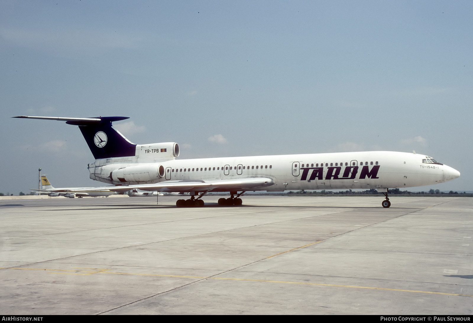 Aircraft Photo of YR-TPB | Tupolev Tu-154B-1 | TAROM - Transporturile Aeriene Române | AirHistory.net #276383