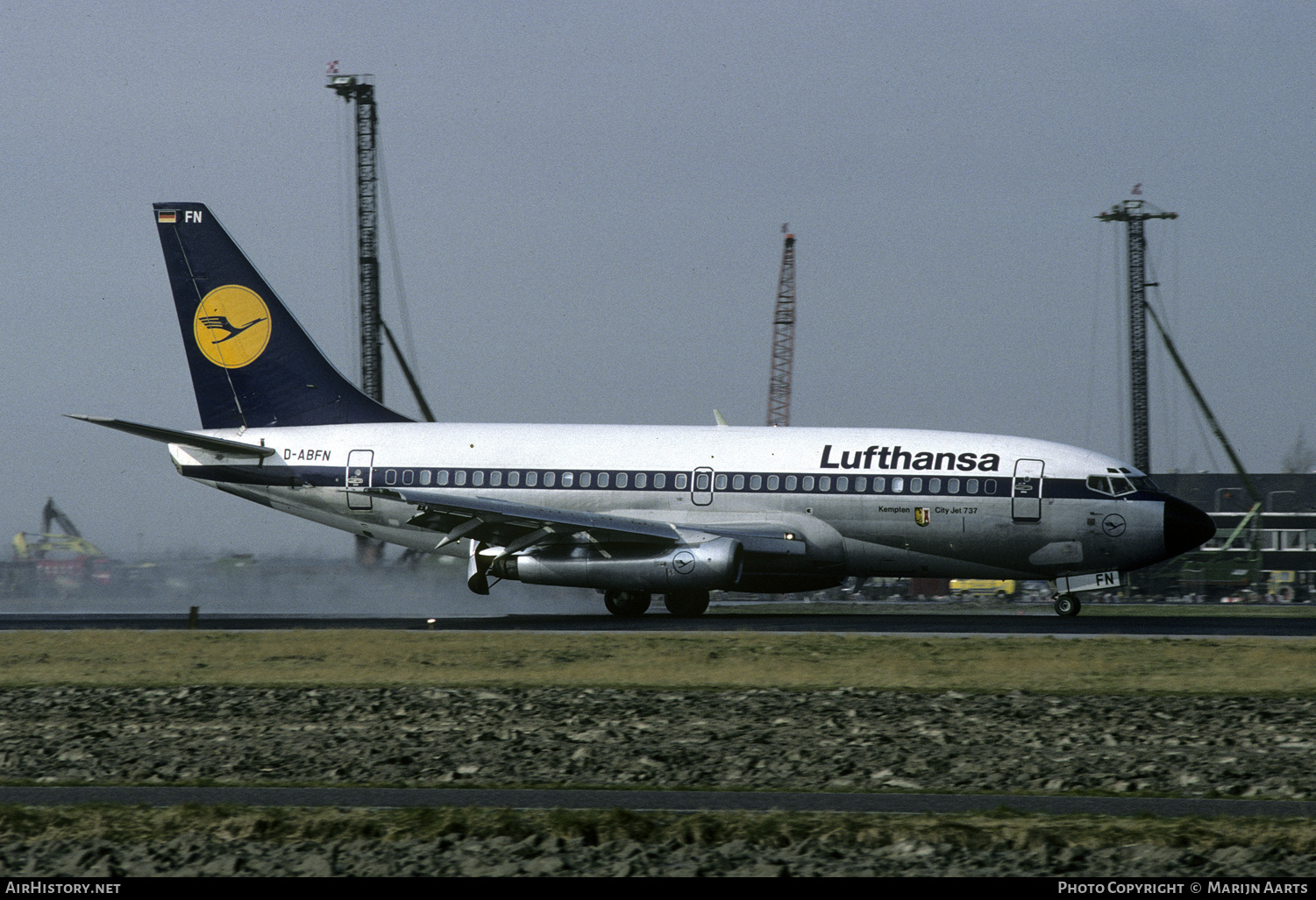 Aircraft Photo of D-ABFN | Boeing 737-230/Adv | Lufthansa | AirHistory.net #276386