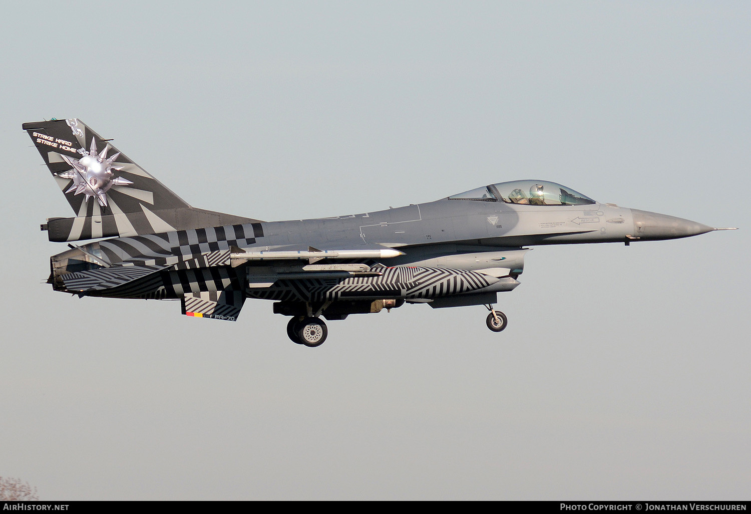 Aircraft Photo of FA70 | General Dynamics F-16AM Fighting Falcon | Belgium - Air Force | AirHistory.net #276397