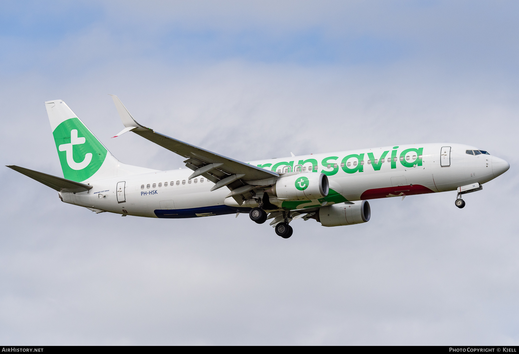 Aircraft Photo of PH-HSK | Boeing 737-8K2 | Transavia | AirHistory.net #276403
