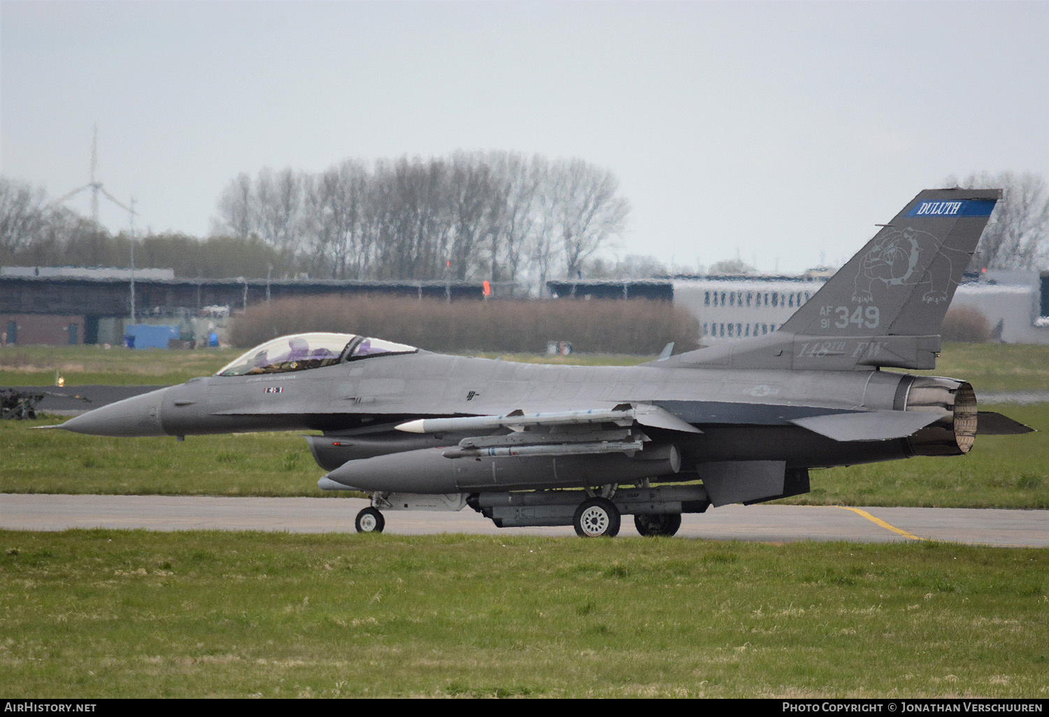 Aircraft Photo of 91-0349 / AF91-349 | General Dynamics F-16CM Fighting Falcon | USA - Air Force | AirHistory.net #276409