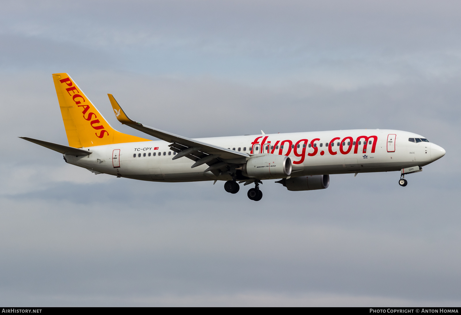 Aircraft Photo of TC-CPY | Boeing 737-8H6 | Pegasus Airlines | AirHistory.net #276413