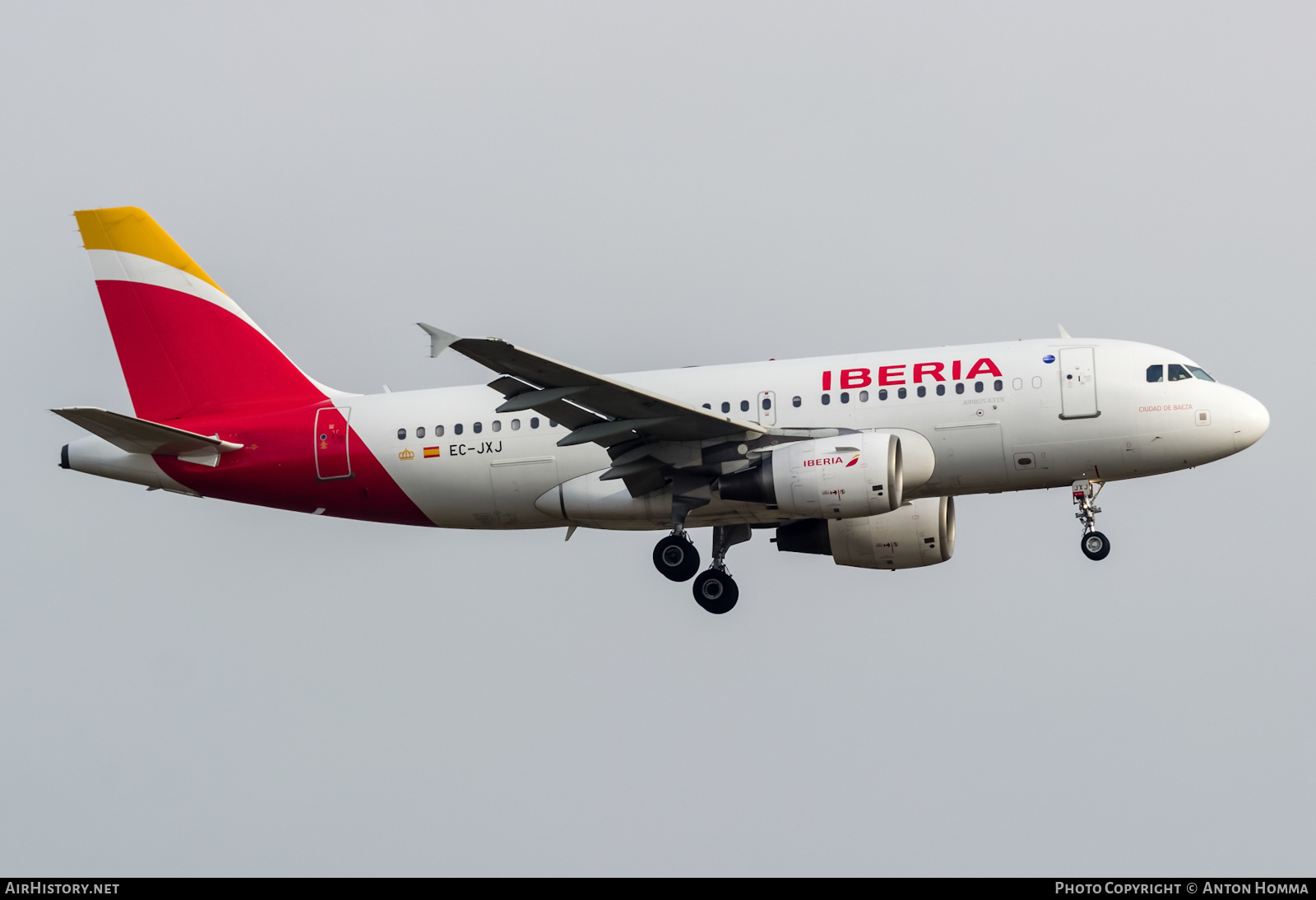 Aircraft Photo of EC-JXJ | Airbus A319-111 | Iberia | AirHistory.net #276418