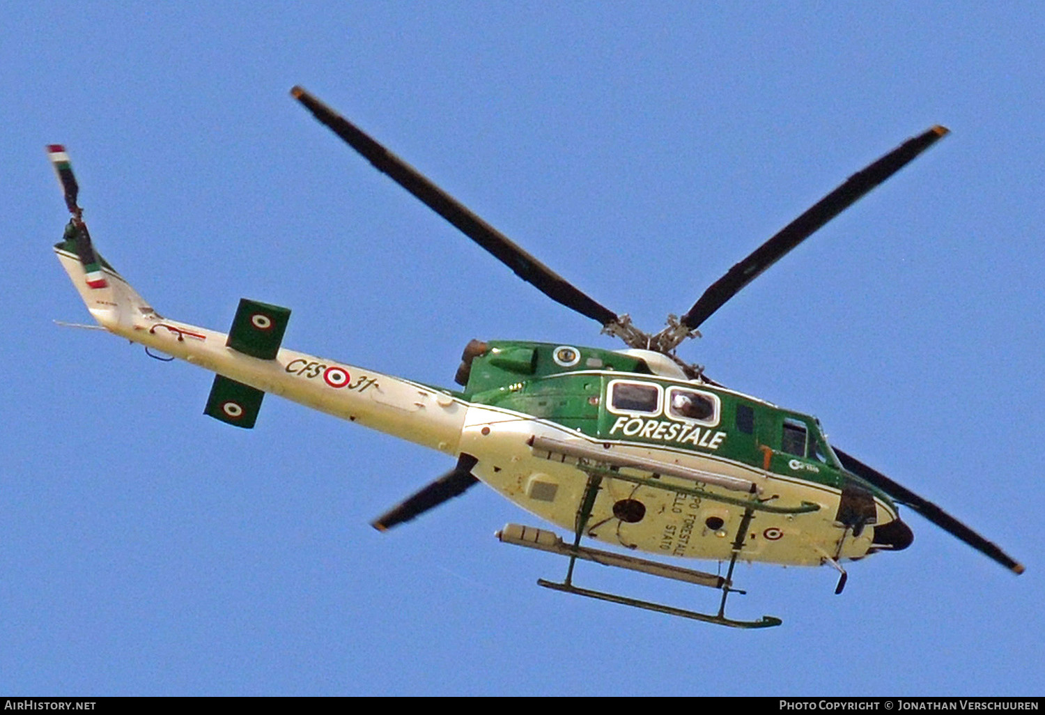 Aircraft Photo of MM81695 | Agusta AB-412EP Grifone | Italy - Corpo Forestale (CFS) | AirHistory.net #276429