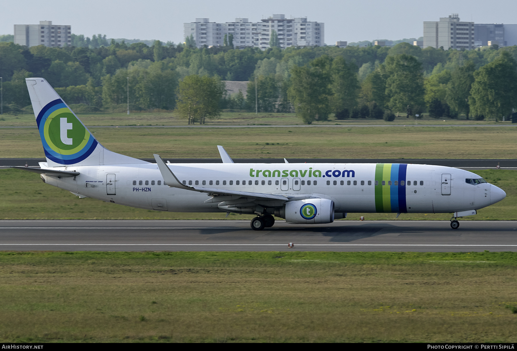 Aircraft Photo of PH-HZN | Boeing 737-8K2 | Transavia | AirHistory.net #276437