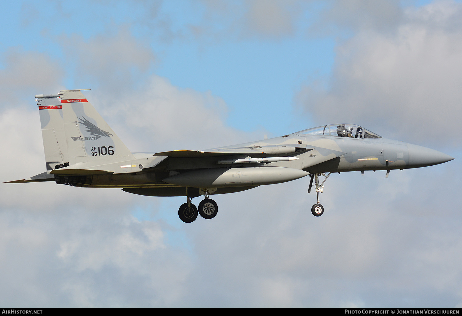 Aircraft Photo of 85-0106 / AF85-106 | McDonnell Douglas F-15C Eagle | USA - Air Force | AirHistory.net #276457