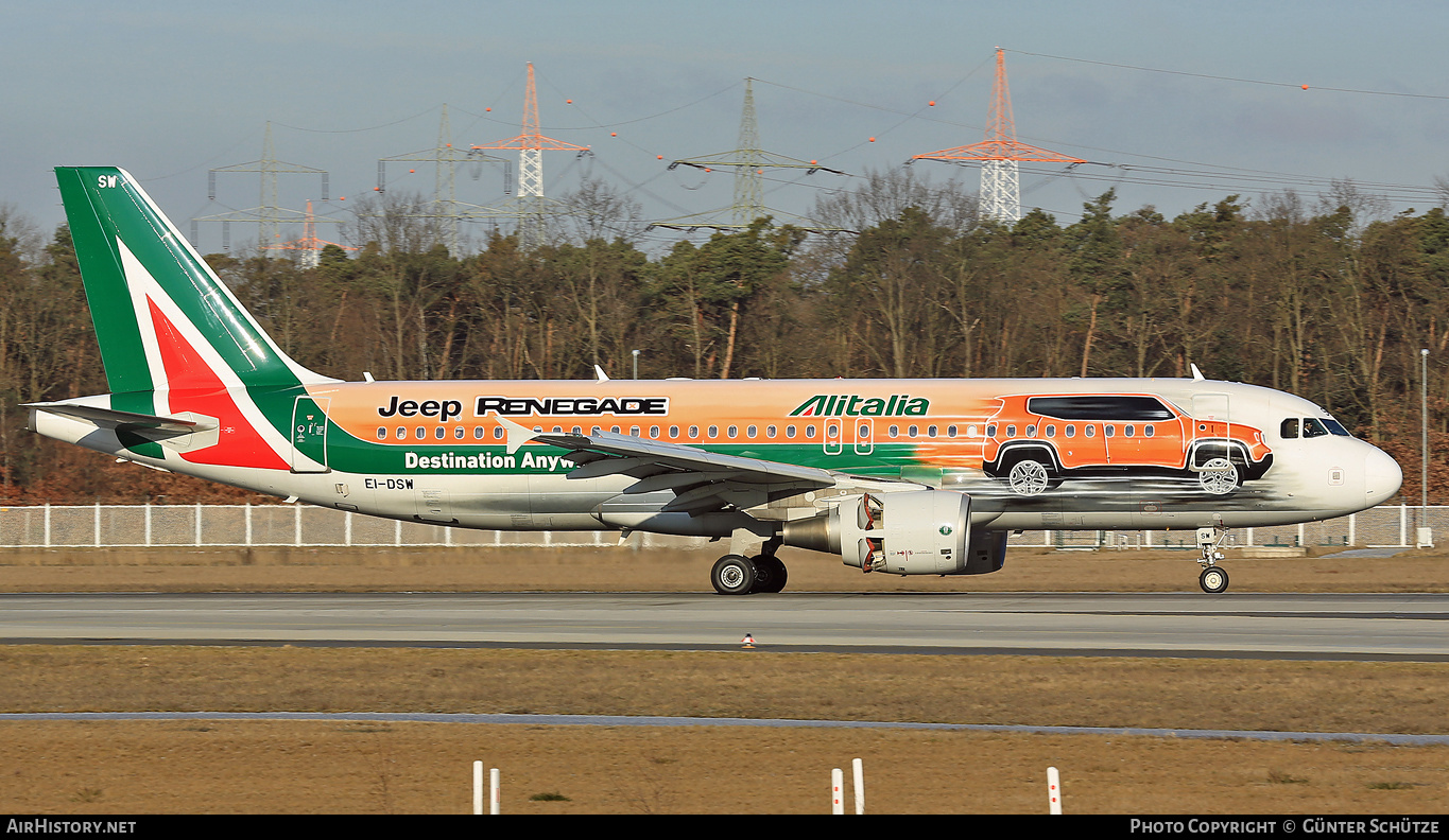 Aircraft Photo of EI-DSW | Airbus A320-216 | Alitalia | AirHistory.net #276460