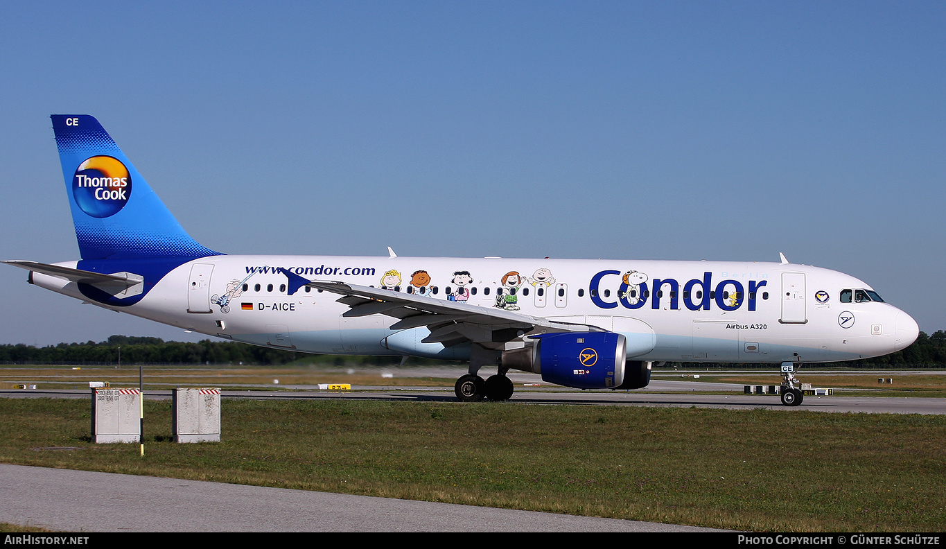 Aircraft Photo of D-AICE | Airbus A320-212 | Condor Flugdienst | AirHistory.net #276462