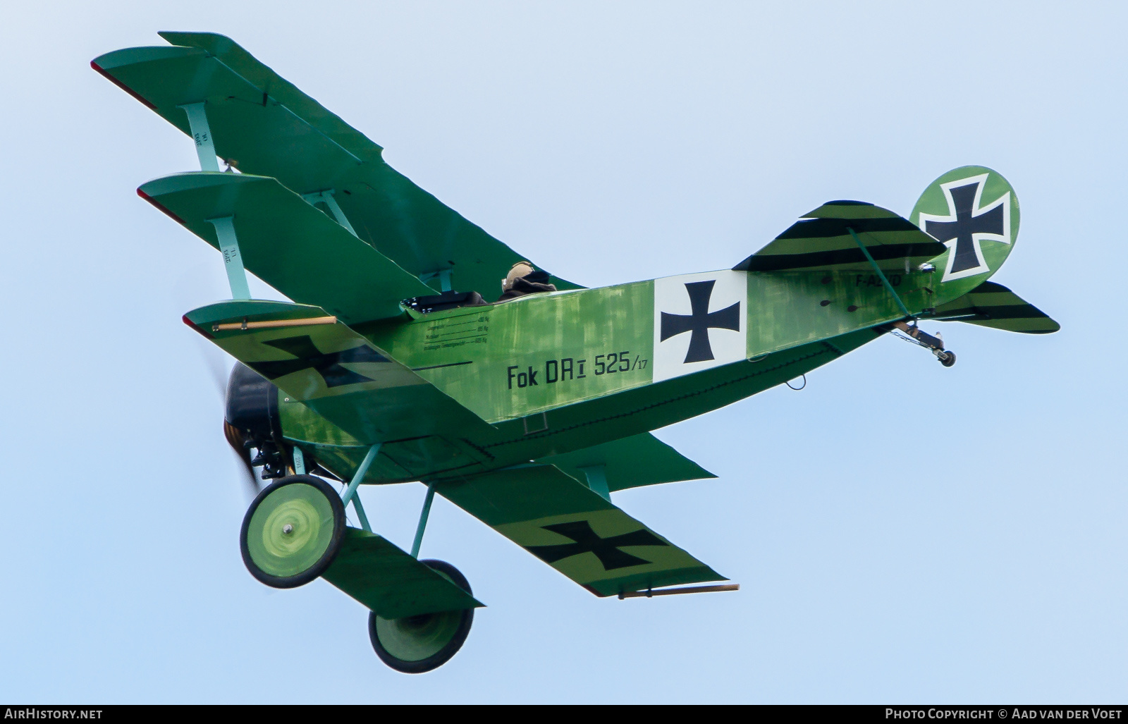 Aircraft Photo of F-AZVD / 515/17 | Fokker Dr.1 (replica) | Germany - Air Force | AirHistory.net #276464