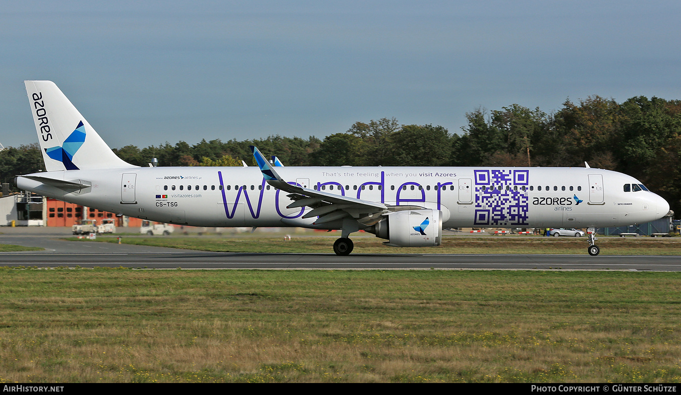 Aircraft Photo of CS-TSG | Airbus A321-253N | Azores Airlines | AirHistory.net #276475
