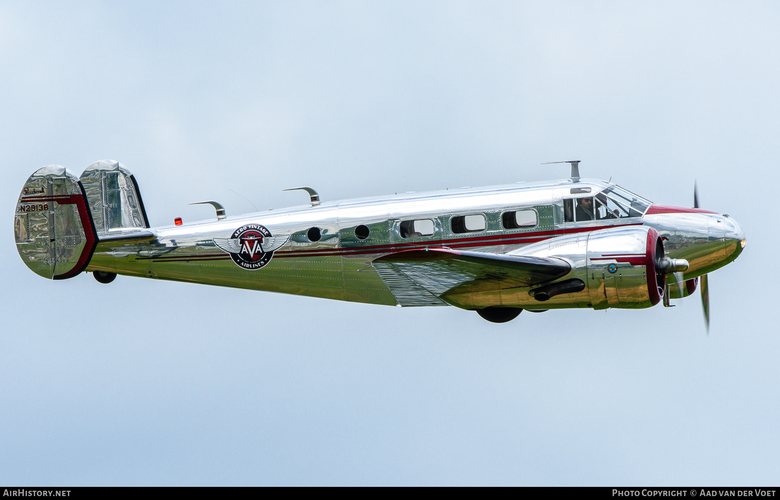 Aircraft Photo of N2913B | Beech D18S | AVA - Aero Vintage Academy | AirHistory.net #276497
