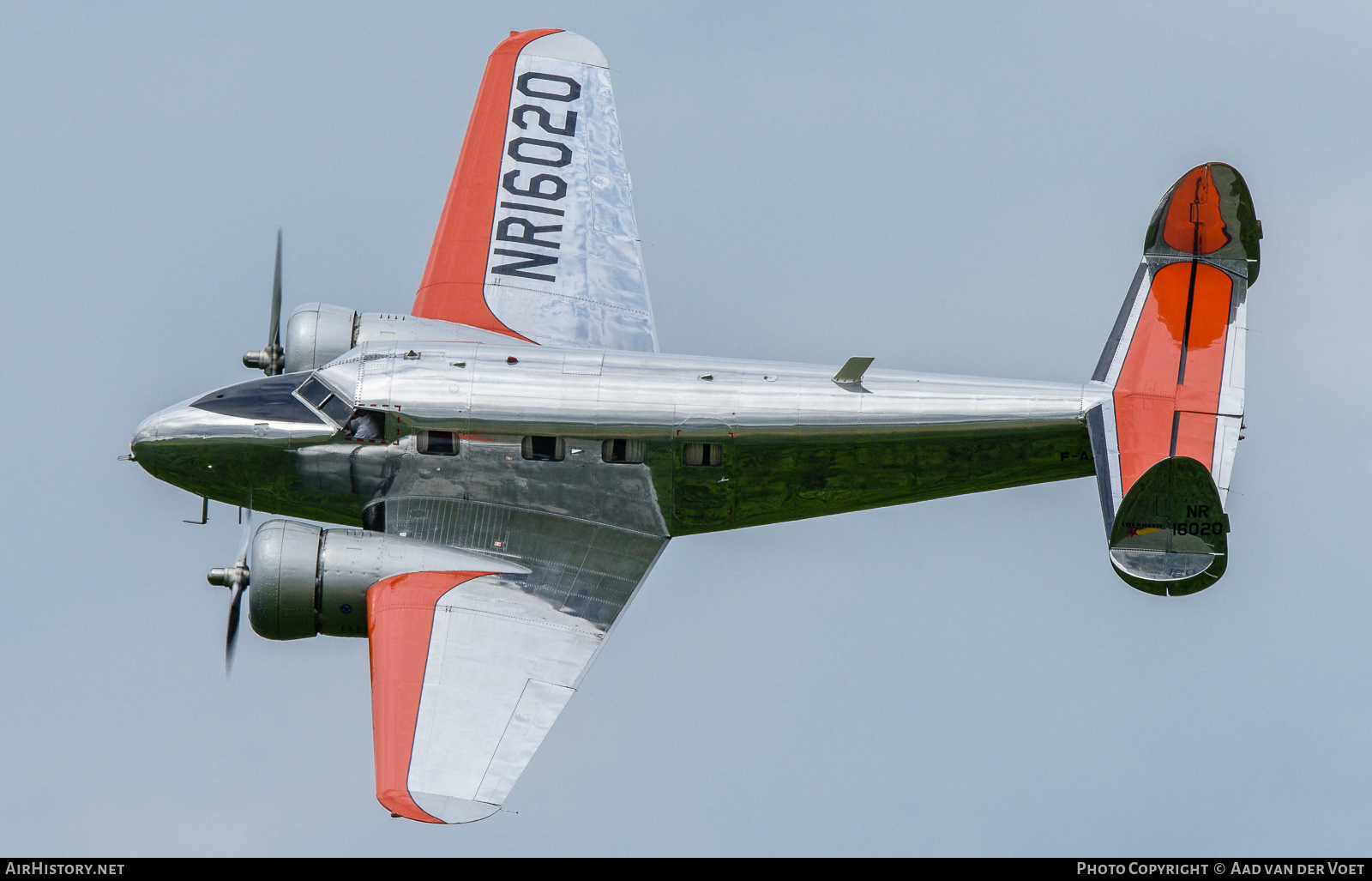 Aircraft Photo of F-AZLL / NR16020 | Lockheed 12-A Electra Junior | AirHistory.net #276499