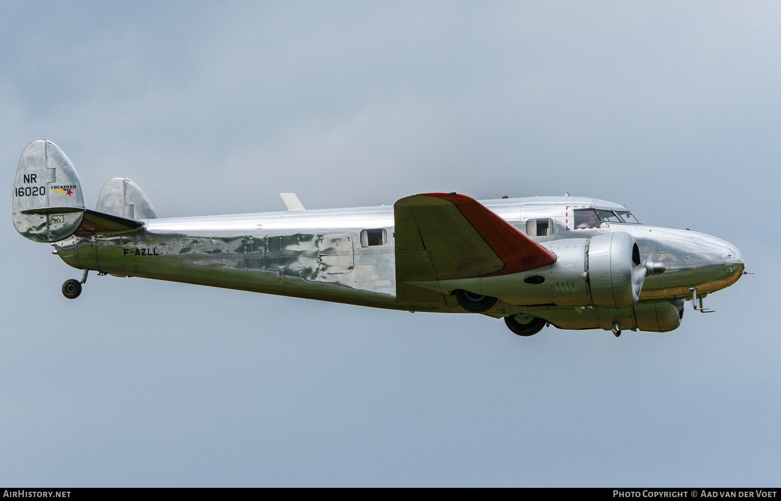 Aircraft Photo of F-AZLL / NR16020 | Lockheed 12-A Electra Junior | AirHistory.net #276501