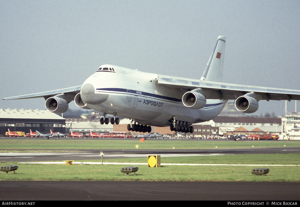 Aircraft Photo of CCCP-82007 | Antonov An-124 Ruslan | Aeroflot | AirHistory.net #276530
