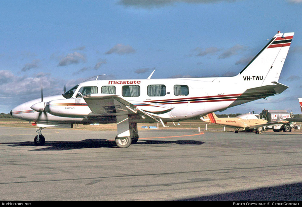 Aircraft Photo of VH-TWU | Piper PA-31-350 Navajo Chieftain | Midstate Airlines | AirHistory.net #276540