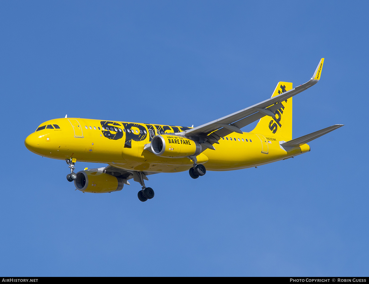 Aircraft Photo of N690NK | Airbus A320-232 | Spirit Airlines | AirHistory.net #276559