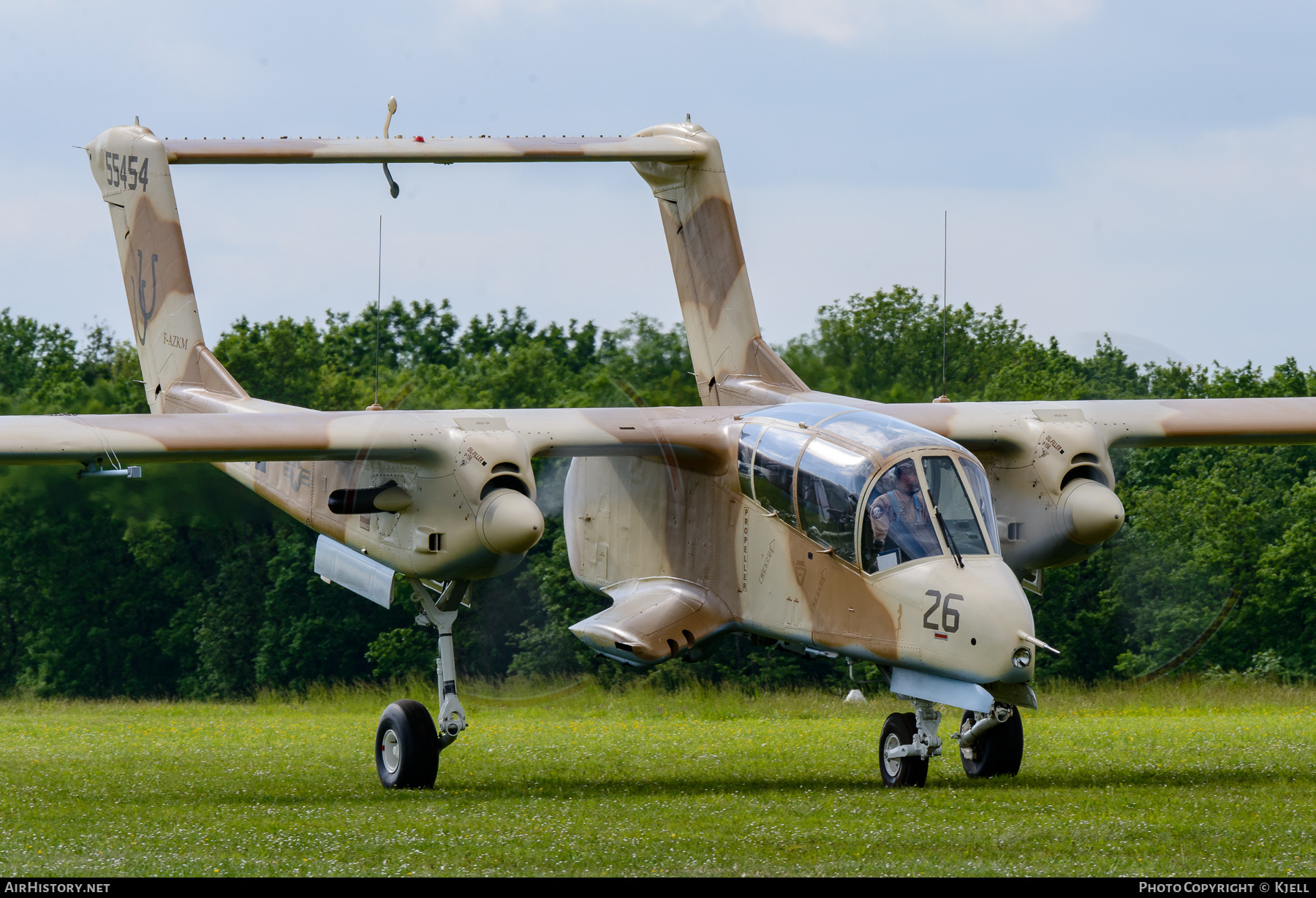 Aircraft Photo of F-AZKM / 55454 | North American Rockwell OV-10B Bronco | USA - Marines | AirHistory.net #276572