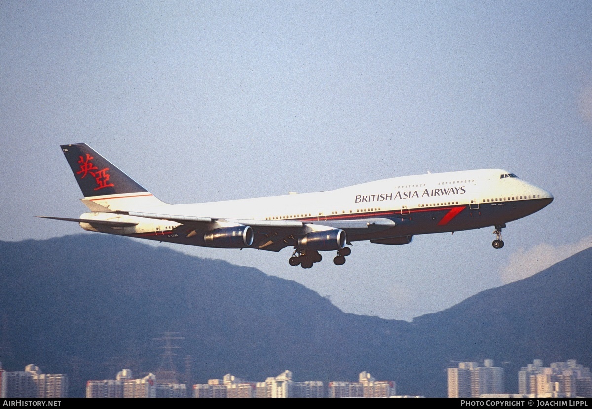 Aircraft Photo of G-CIVA | Boeing 747-436 | British Asia Airways | AirHistory.net #276576