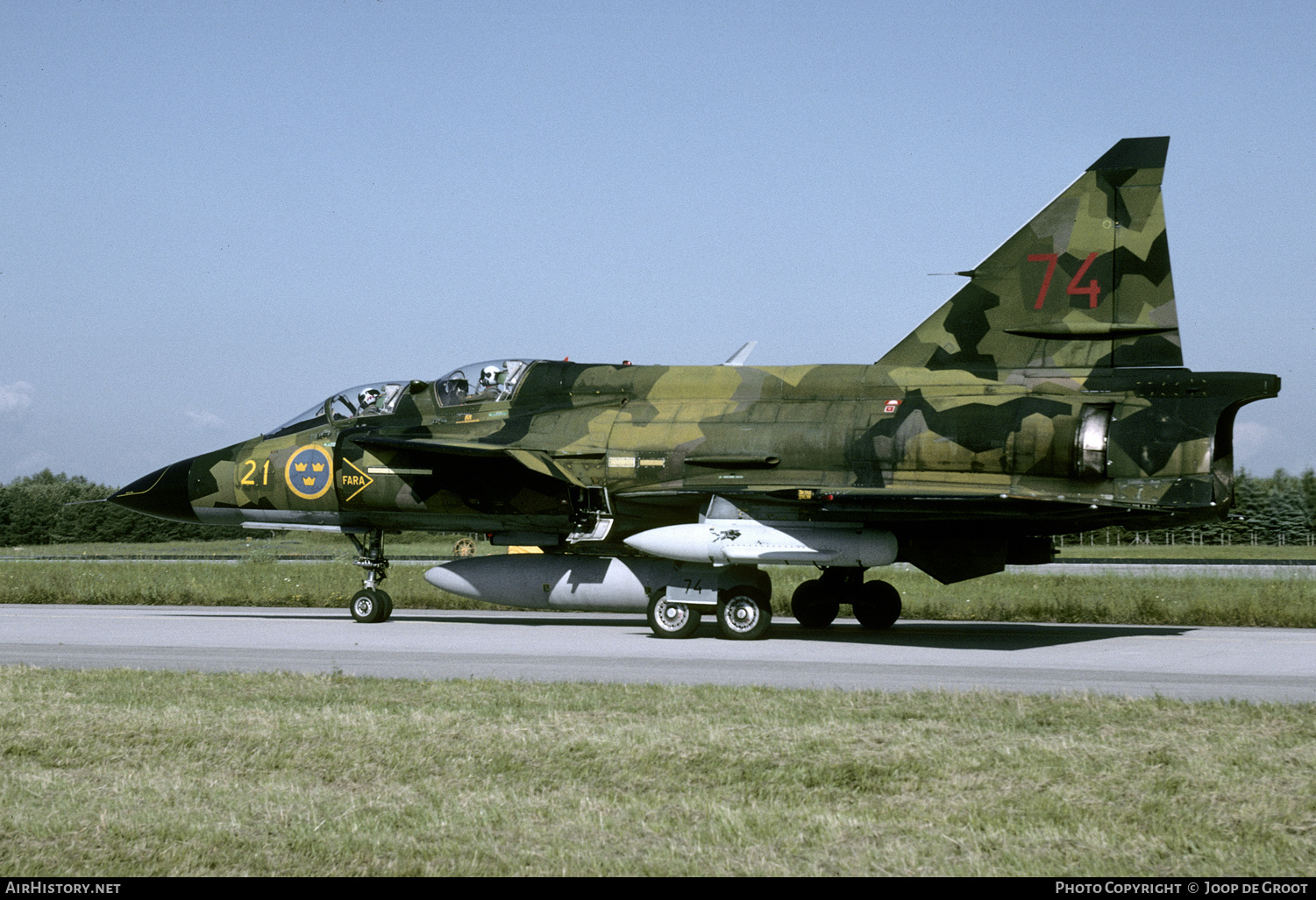 Aircraft Photo of 37813 | Saab Sk37E Viggen | Sweden - Air Force | AirHistory.net #276577