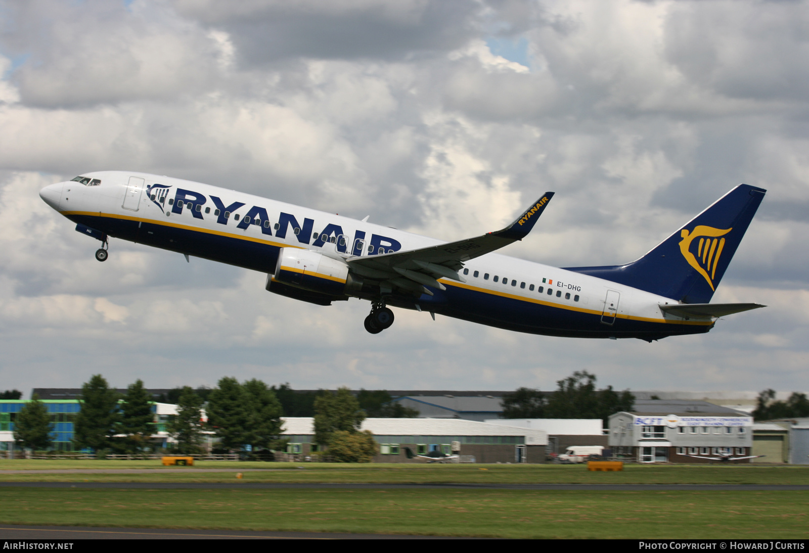 Aircraft Photo of EI-DHG | Boeing 737-8AS | Ryanair | AirHistory.net #276584