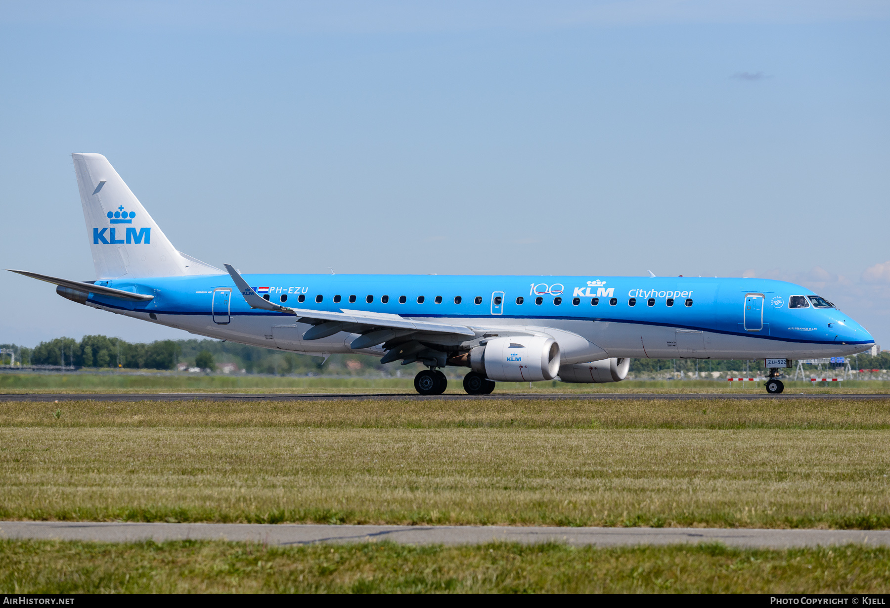 Aircraft Photo of PH-EZU | Embraer 190STD (ERJ-190-100STD) | KLM Cityhopper | AirHistory.net #276585