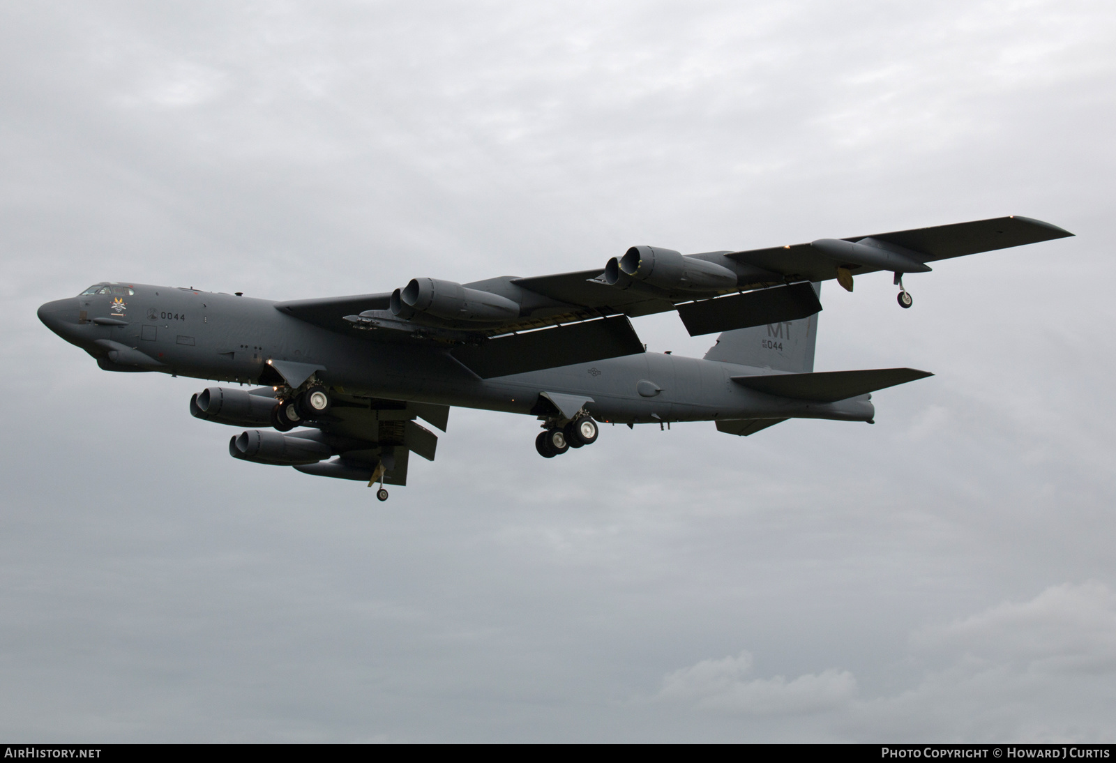 Aircraft Photo of 60-0044 / AF60-044 | Boeing B-52H Stratofortress | USA - Air Force | AirHistory.net #276592