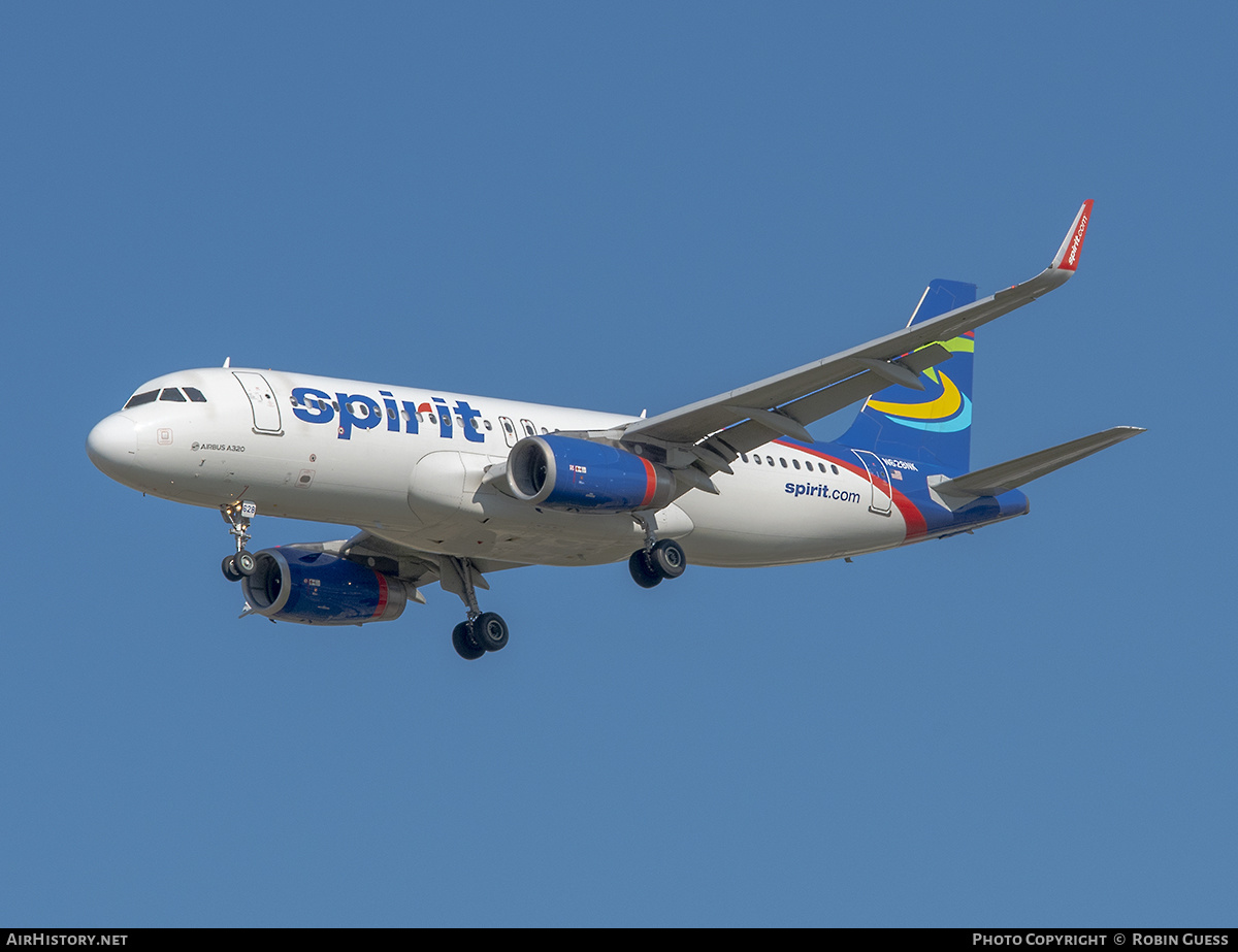 Aircraft Photo of N628NK | Airbus A320-232 | Spirit Airlines | AirHistory.net #276602