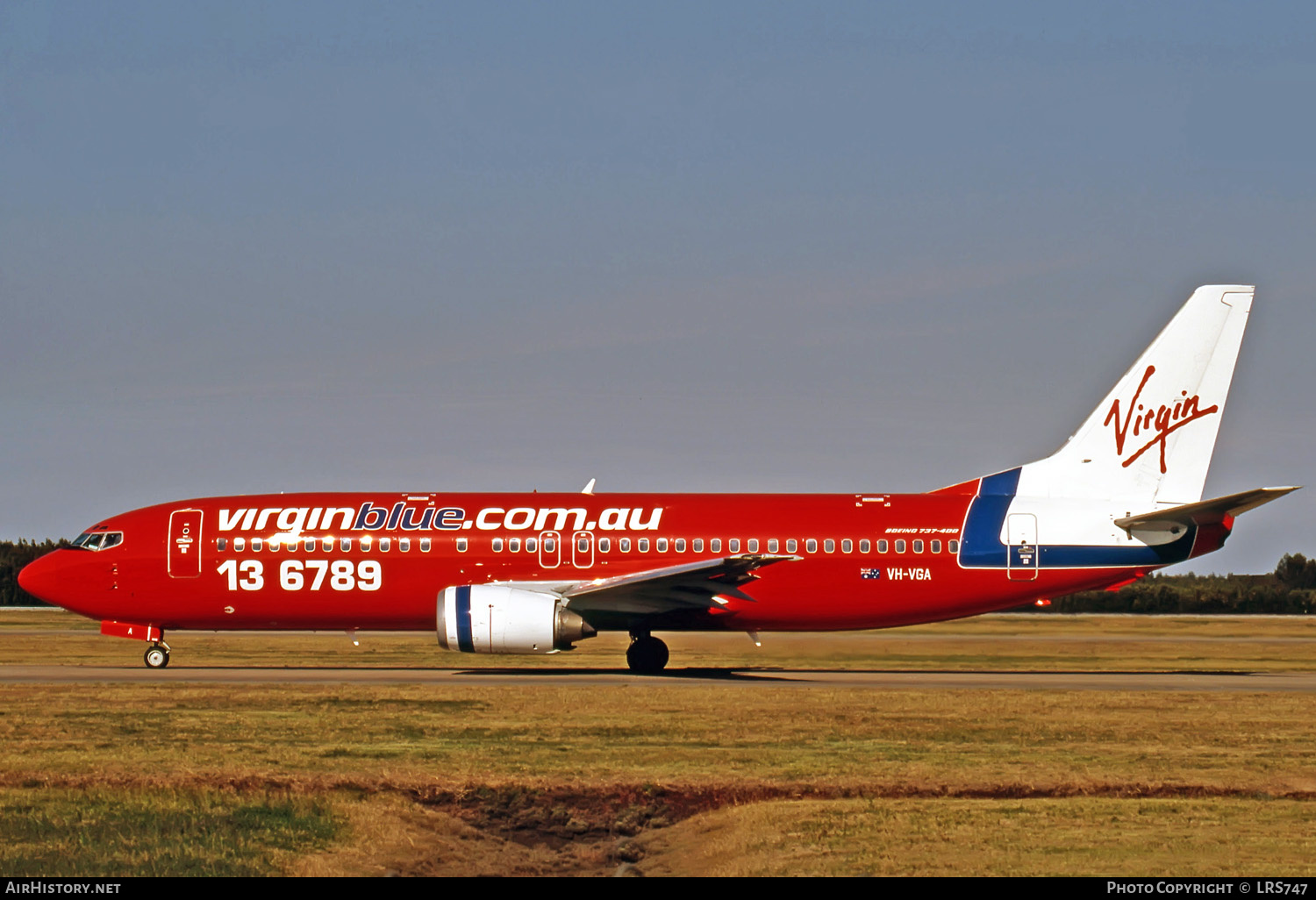 Aircraft Photo of VH-VGA | Boeing 737-43Q | Virgin Blue Airlines | AirHistory.net #276606