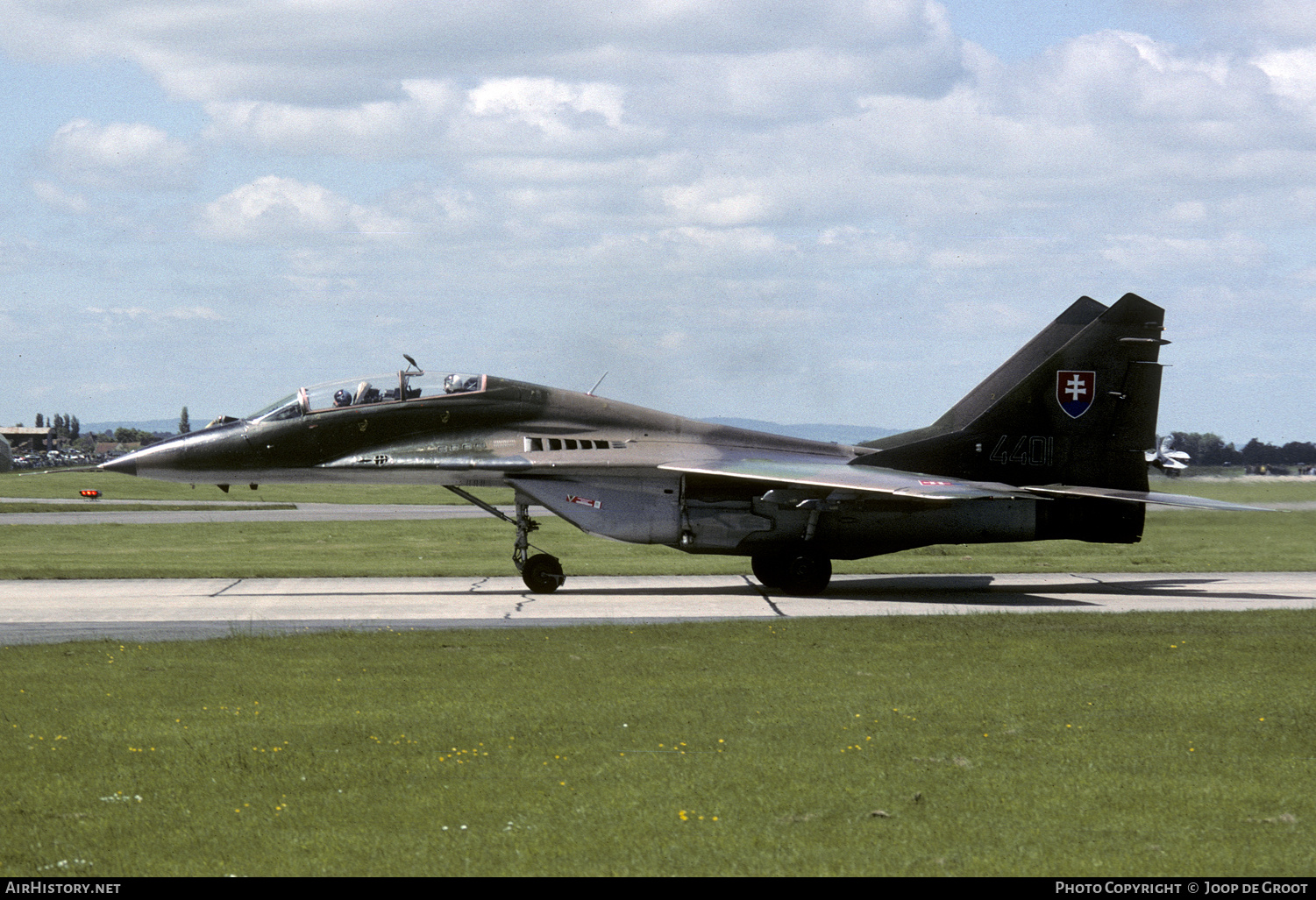 Aircraft Photo of 4401 | Mikoyan-Gurevich MiG-29UB (9-51) | Slovakia - Air Force | AirHistory.net #276620