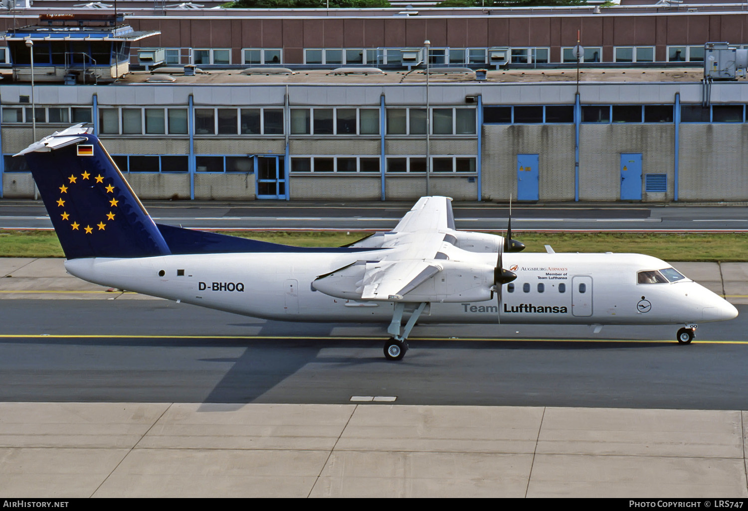Aircraft Photo of D-BHOQ | Bombardier DHC-8-311Q Dash 8 | Team Lufthansa | AirHistory.net #276629