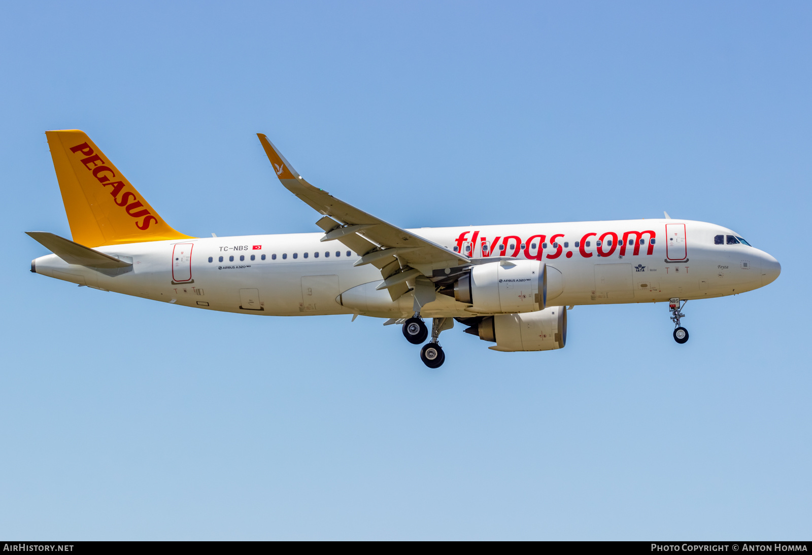 Aircraft Photo of TC-NBS | Airbus A320-251N | Pegasus Airlines | AirHistory.net #276639