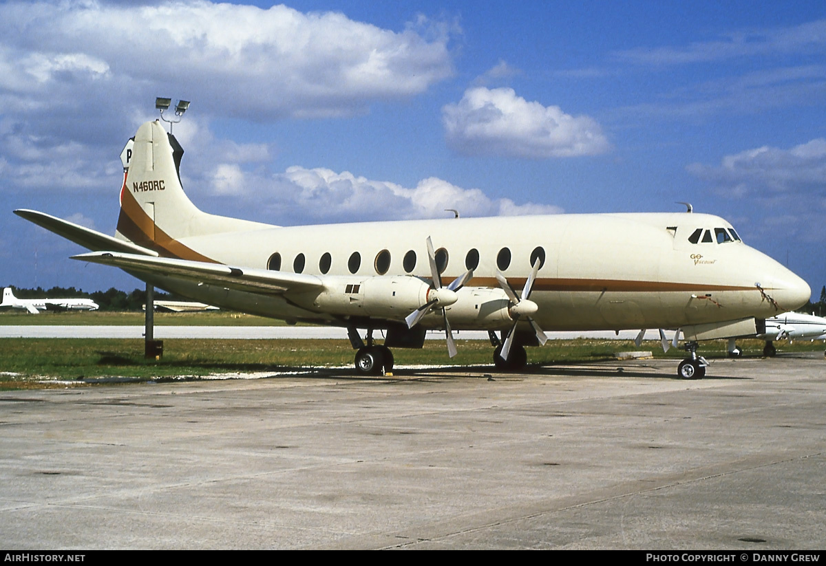 Aircraft Photo of N460RC | Vickers 745D Viscount | Go Transportation | AirHistory.net #276643