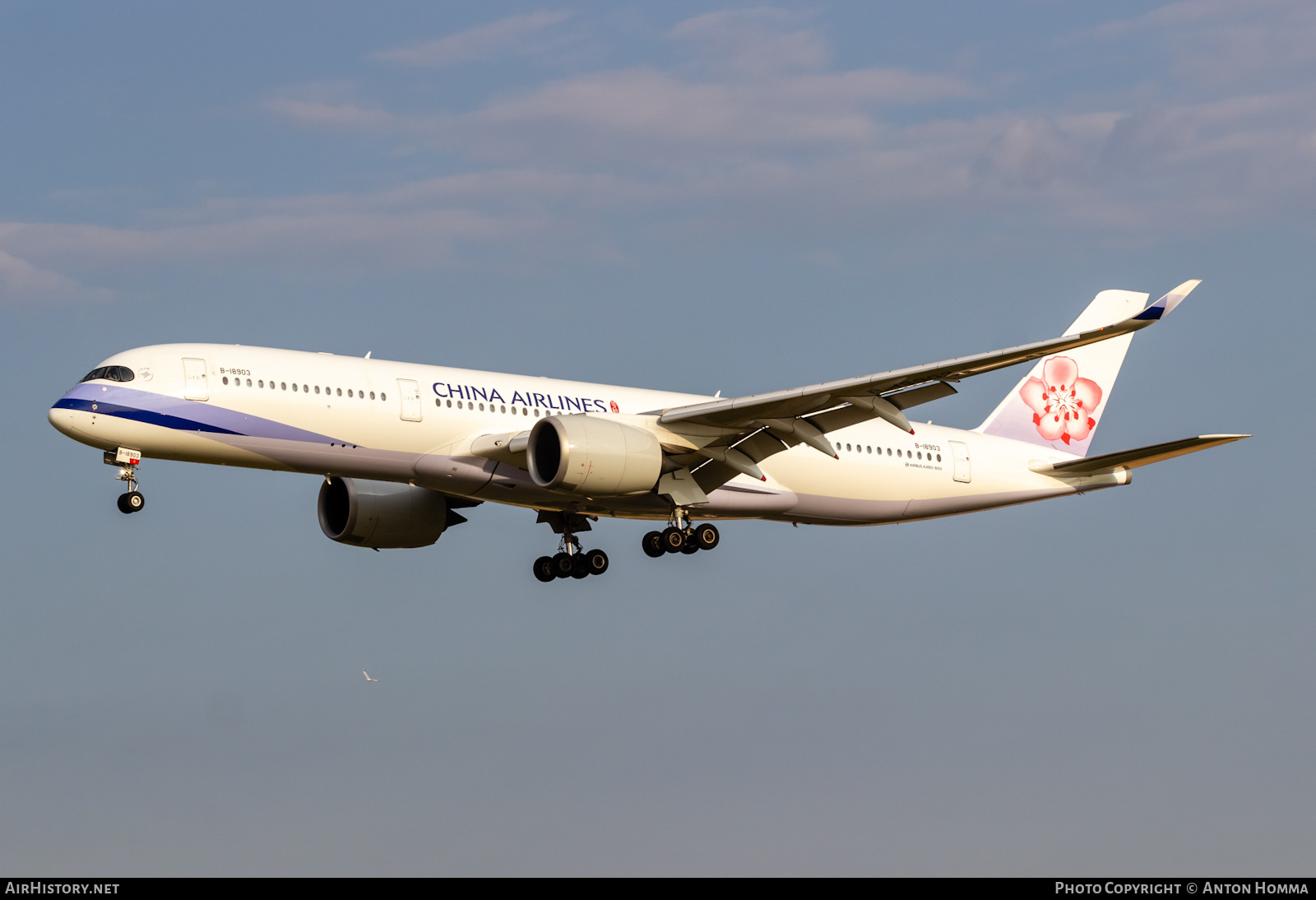 Aircraft Photo of B-18903 | Airbus A350-941 | China Airlines | AirHistory.net #276644